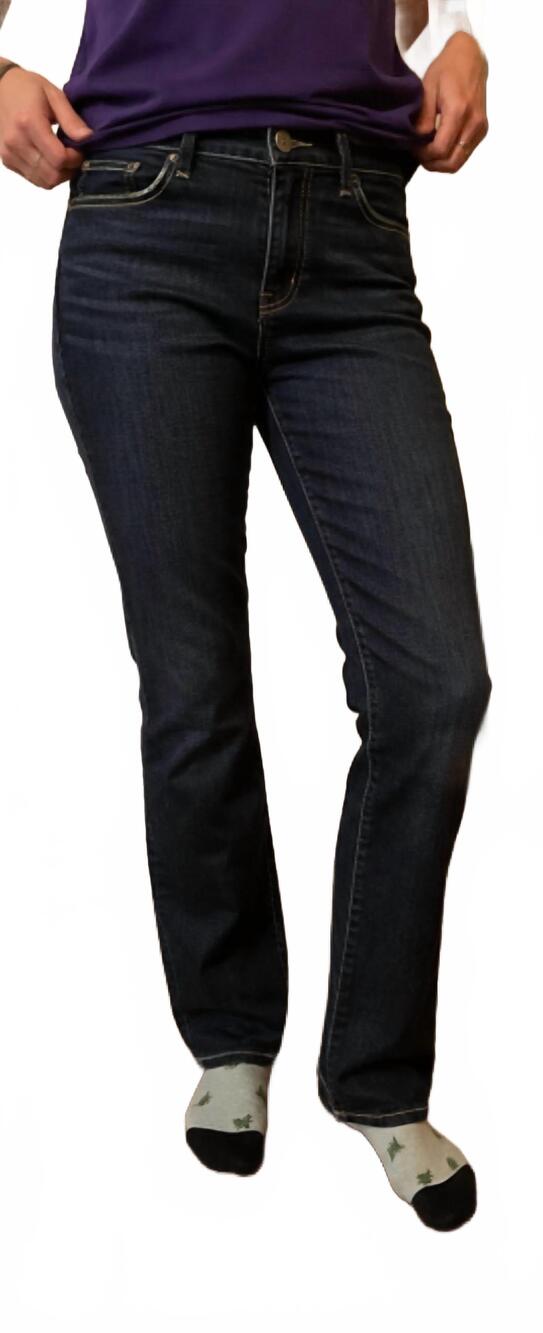 NEW CAMBIO women's mid rise jeans in denim
